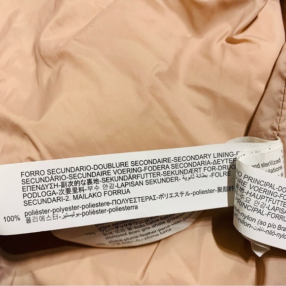 Zara down filled little girls 2-3Y puffer hooded jacket - Picture 7 of 7